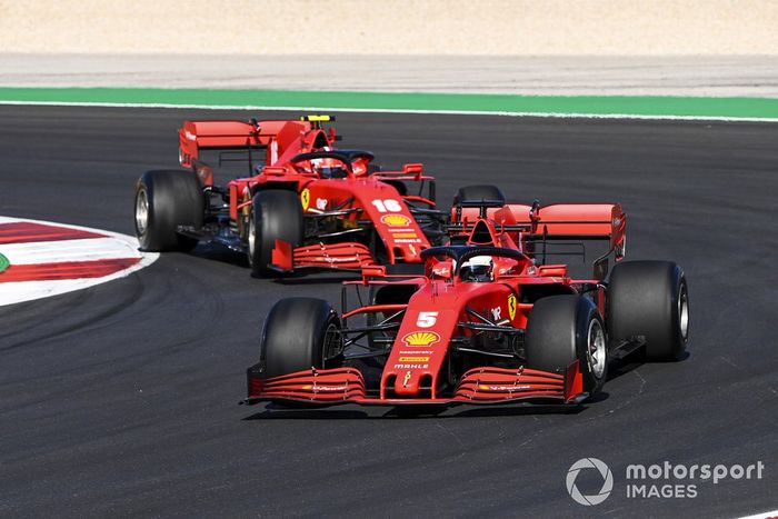 Sebastian Vettel, Ferrari SF1000, Charles Leclerc, Ferrari SF1000