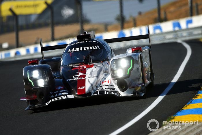 #3 Rebellion Racing Rebellion R-13: Romain Dumas, Nathanaël Berthon, Louis Delétraz