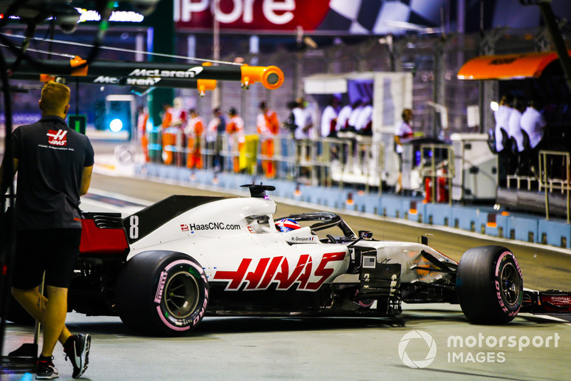 Romain Grosjean, Haas F1 Team VF-18