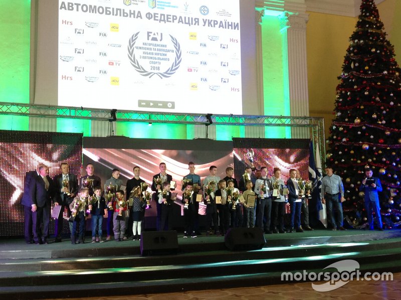 Нагородження учасників ЧУ з картингу 2018 року