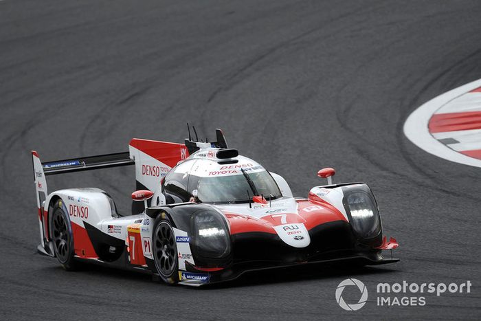 #7 Toyota Gazoo Racing Toyota TS050: Mike Conway, Kamui Kobayashi, Jose Maria Lopez 