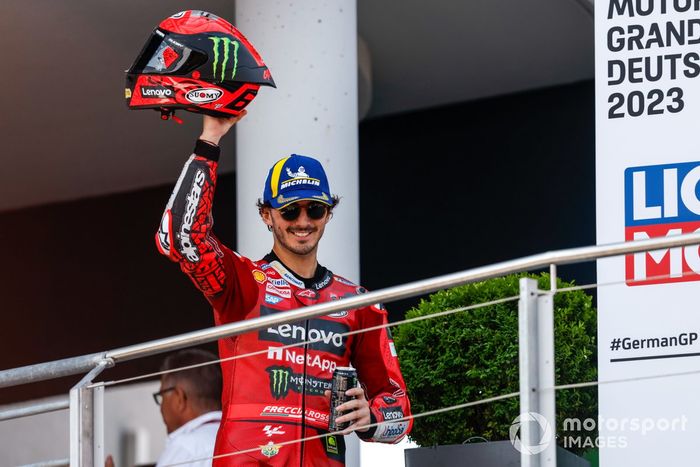 Podio: Francesco Bagnaia, Ducati Team