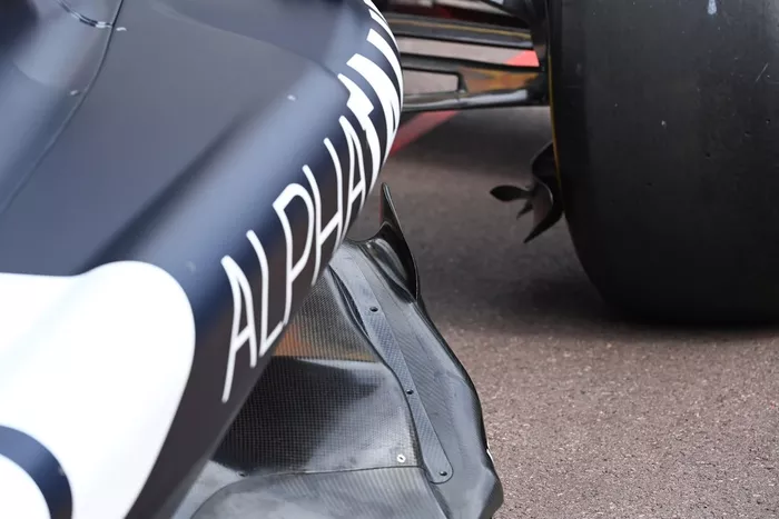 AlphaTauri AT04: Unterboden