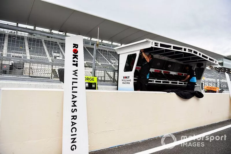 Preparaciones para la llegada del tifón a Suzuka
