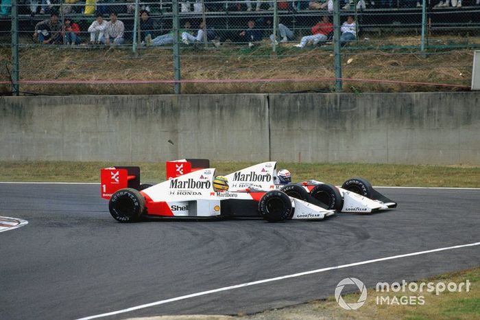 Alain Prost, McLaren, Ayrton Senna, McLaren