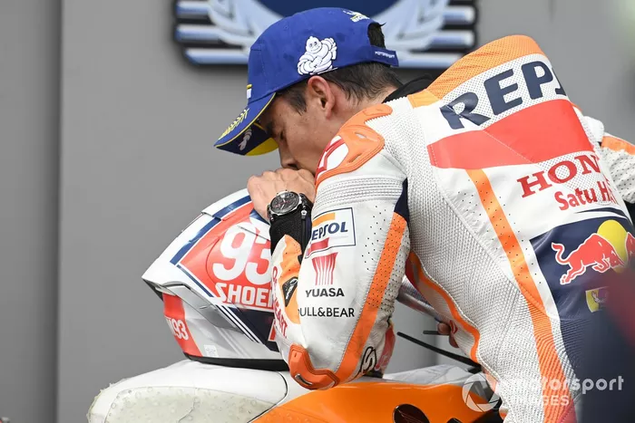 Ganador Marc Márquez, Repsol Honda Team en Parc Ferme