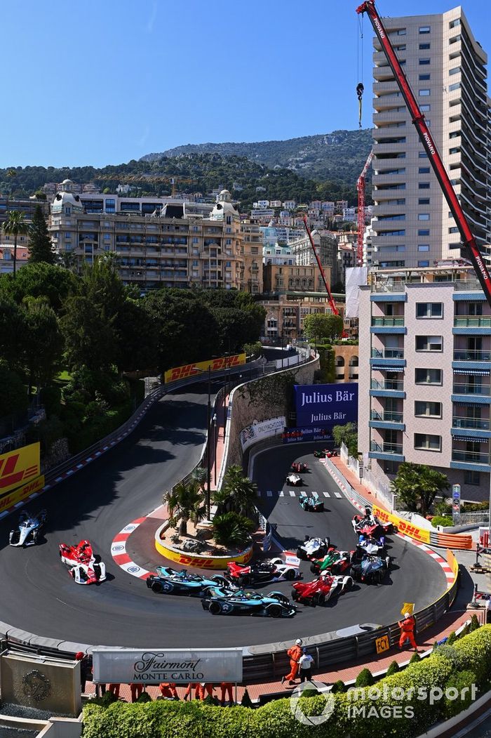 Pascal Wehrlein, TAG Heuer Porsche, Porsche 99X Electric, Alexander Sims, Mahindra Racing, M7Electro