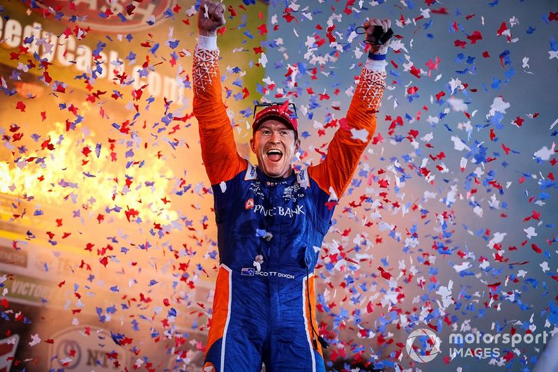 Ganador Scott Dixon, Chip Ganassi Racing Honda