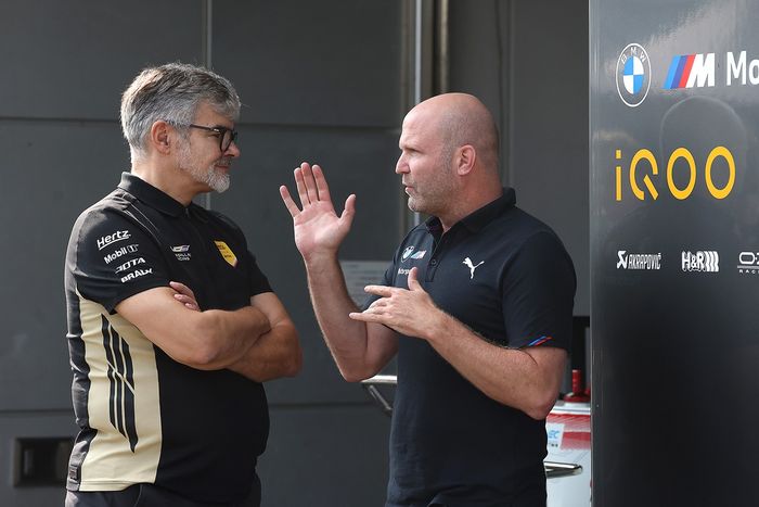 Dieter Gass, JOTA Sport, Andreas Roos, Head of BMW M Motorsport