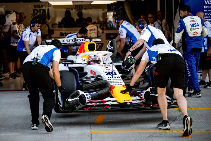 Liam Lawson, Racing Bulls, pruebas Pirelli Hungaroring