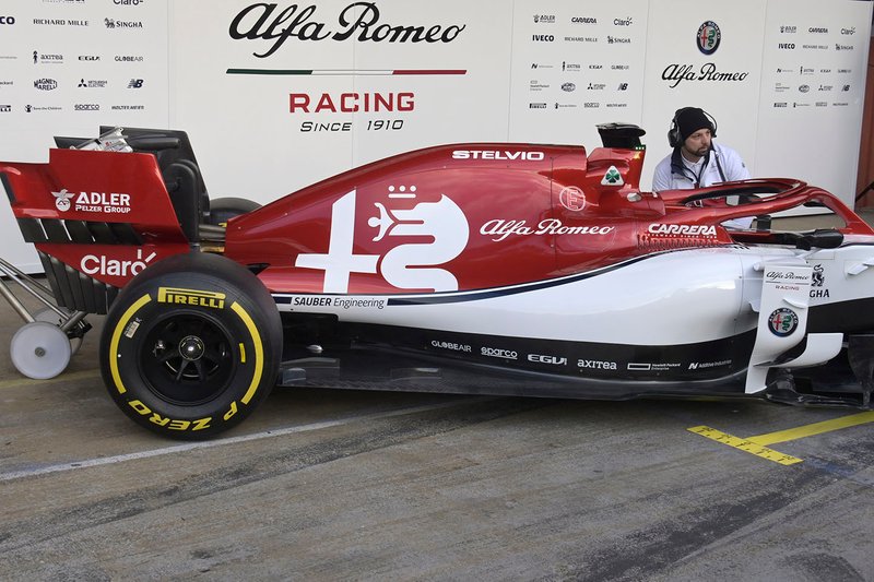Detalle Alfa Romeo Racing C38