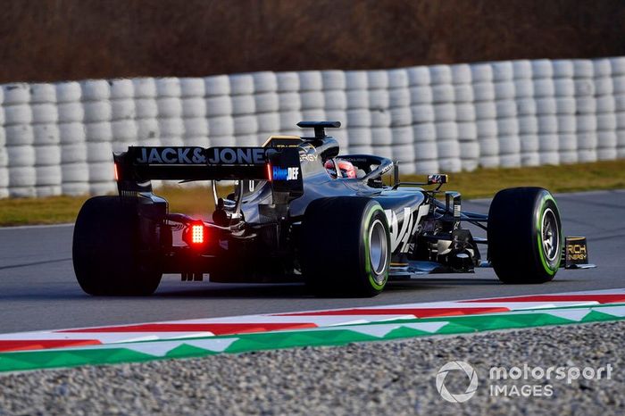 Romain Grosjean, Haas F1 Team VF-19 Ferrari.