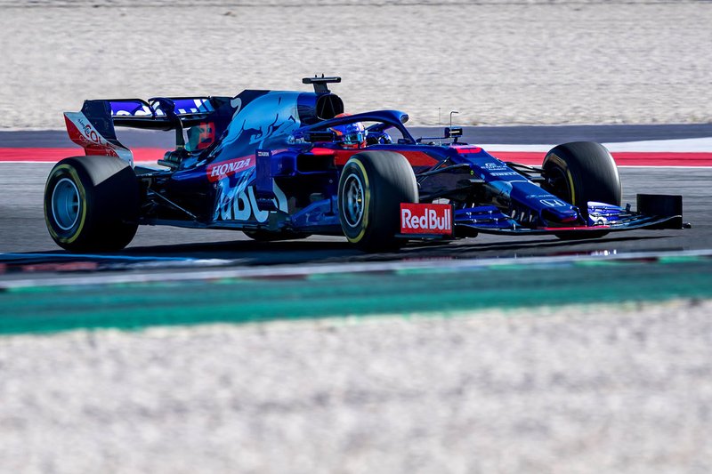 Alex Albon, Scuderia Toro Rosso STR14
