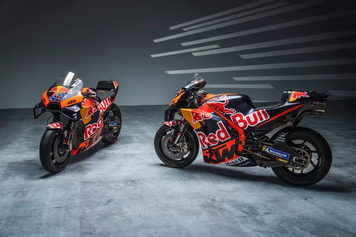 Las motos de Brad Binder y Jack Miller, Red Bull KTM Factory Racing 