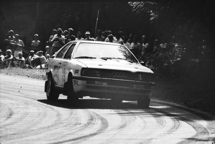 Paweł Przybylski, Krzysztof Gęborys, Audi Coupe Quattro