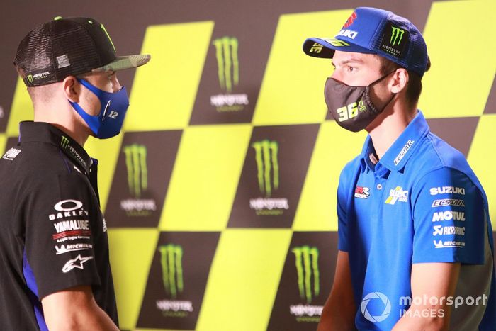 Maverick Viñales, Yamaha Factory Racing, Joan Mir, Team Suzuki MotoGP