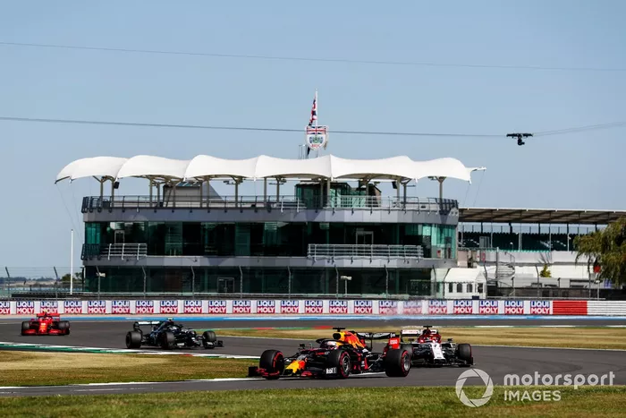 Max Verstappen, Red Bull Racing RB16, Kimi Raikkonen, Alfa Romeo Racing C39, Valtteri Bottas, Mercedes F1 W11, Charles Leclerc, Ferrari SF1000