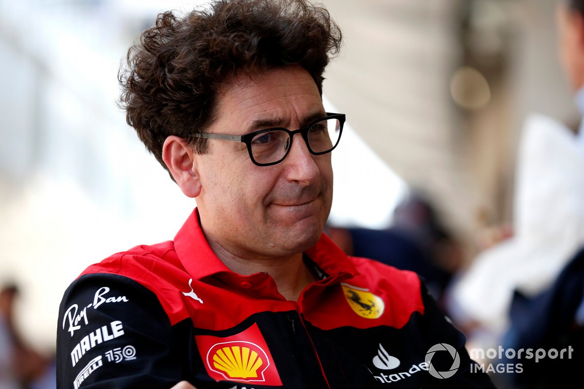 Mattia Binotto, jefe de Ferrari