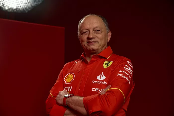 Frederic Vasseur, Director del equipo y Director General de la Scuderia Ferrari