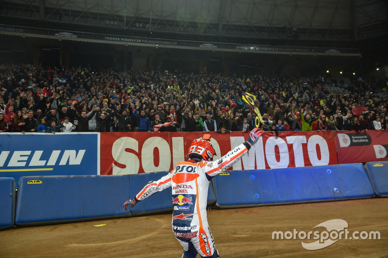 Race winner Marc Marquez