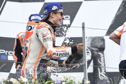 Podium: race winner Marc Marquez, Repsol Honda Team