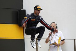 Podium: Race winner António Felix da Costa, Carlin Dallara Volkswagen