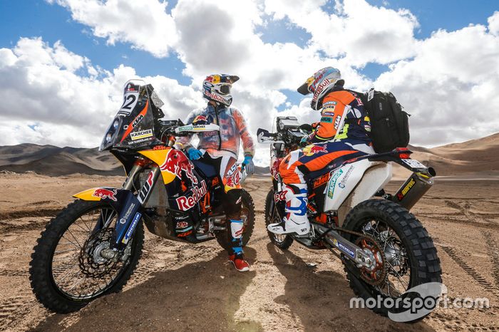 Sam Sunderland y Matthias Walkner, KTM Factory Racing