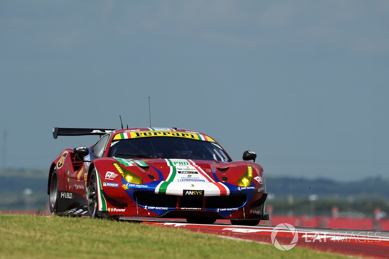 #51 AF Corse Ferrari 488 GTE: Джеймс Каладо, Алессандро П'єр Гуіді