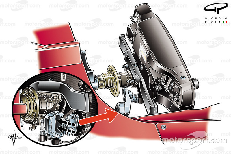 Ferrari SF70H steering wheel detail