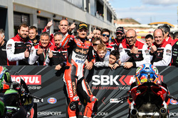 Le poleman Chaz Davies, Ducati Team