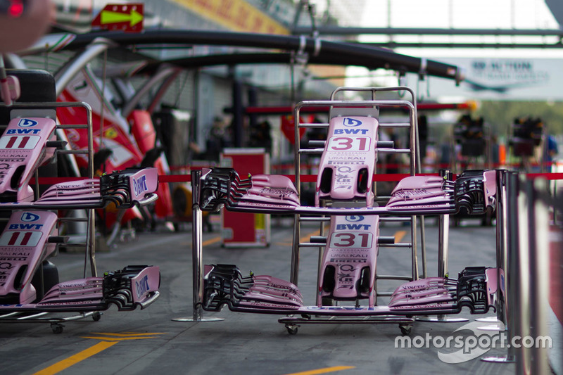 Sahara Force India nose assemblies