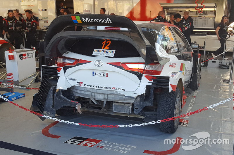 Toyota Yaris WRC Эсапекки Лаппи и Янне Ферма