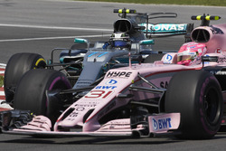 Естебан Окон, Sahara Force India F1 VJM10, Валттері Боттас, Mercedes AMG F1 W08
