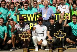 Race winner Lewis Hamilton, Mercedes AMG F1