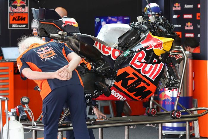 Red Bull KTM Tech 3 bike detail