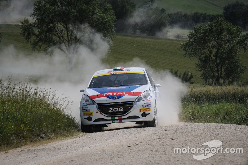 Giuseppe Testa e Daniele Mangiarotti Peugeot 208 R2, Peugeot Sport Italia