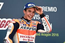Podium: race winner Marc Marquez, Repsol Honda Team