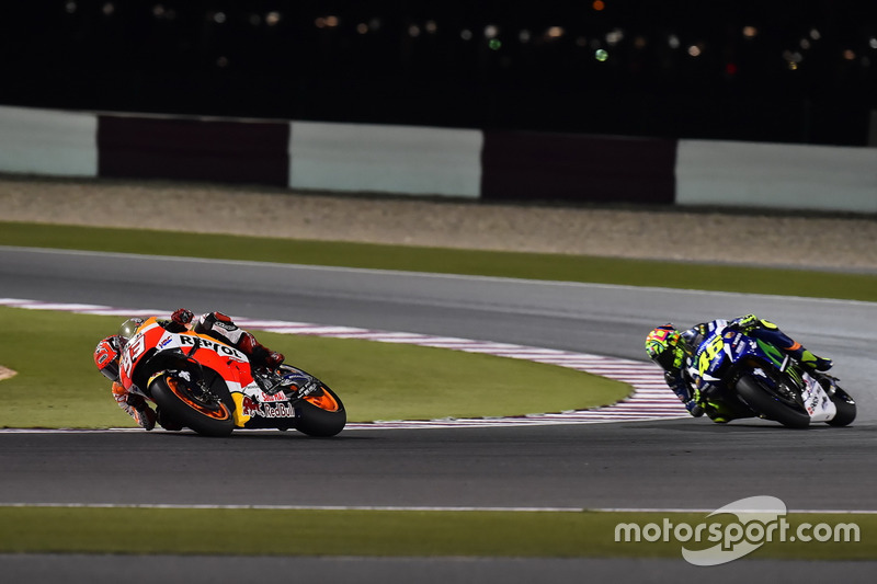 Marc Márquez, Repsol Honda Team, Honda y Valentino Rossi, Movistar Yamaha MotoGP, Yamaha