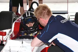 Joel Miller testing the new Tatuus USF-17
