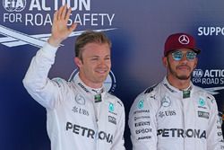 Lewis Hamilton, Mercedes AMG F1 Team y Nico Rosberg, Mercedes AMG F1 Team