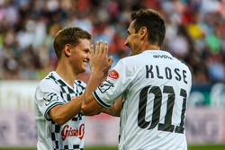 Miroslav Klose jugador de futbol y Mick Schumacher, Prema Powerteam