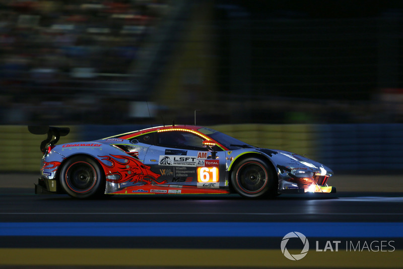 #61 Clearwater Racing Ferrari 488 GTE: Weng Sun Mok, Keita Sawa, Matthew Griffin