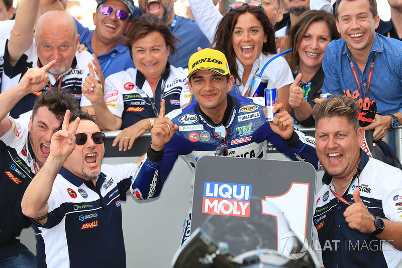 Ganador de carrera Jorge Martin, Del Conca Gresini Racing Moto3