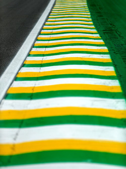 Randsteine in Interlagos