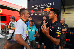 Daniel Ricciardo, Red Bull Racing with the staff of JMD Design