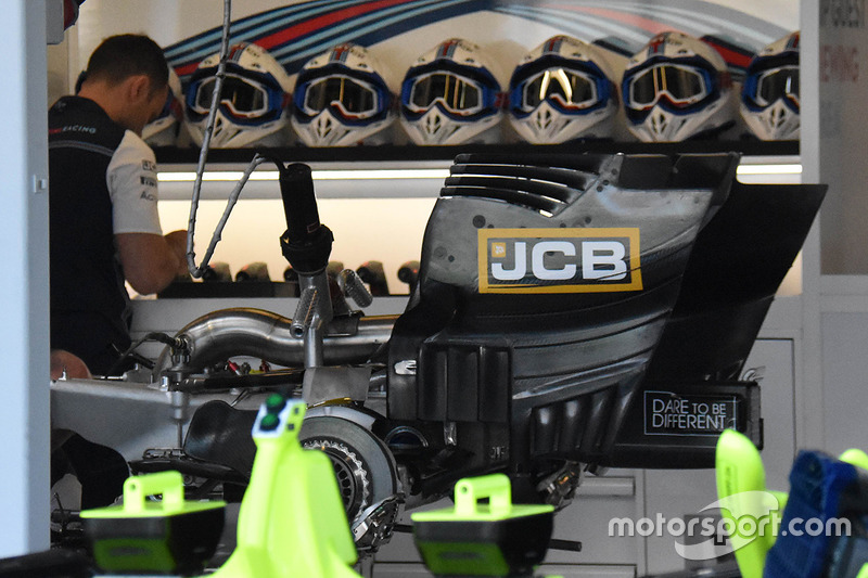 Williams FW41 titanium gearbox