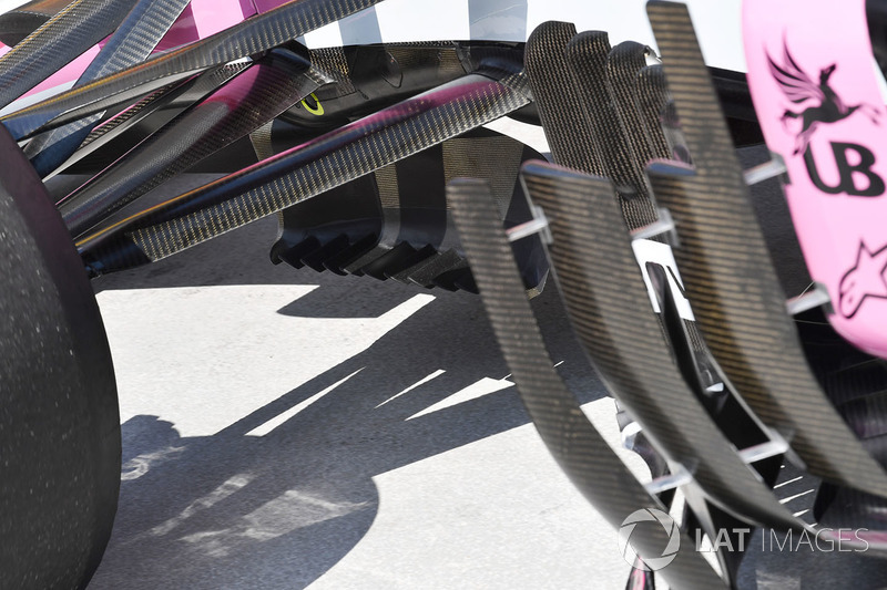 Force India VJM11 aero detail