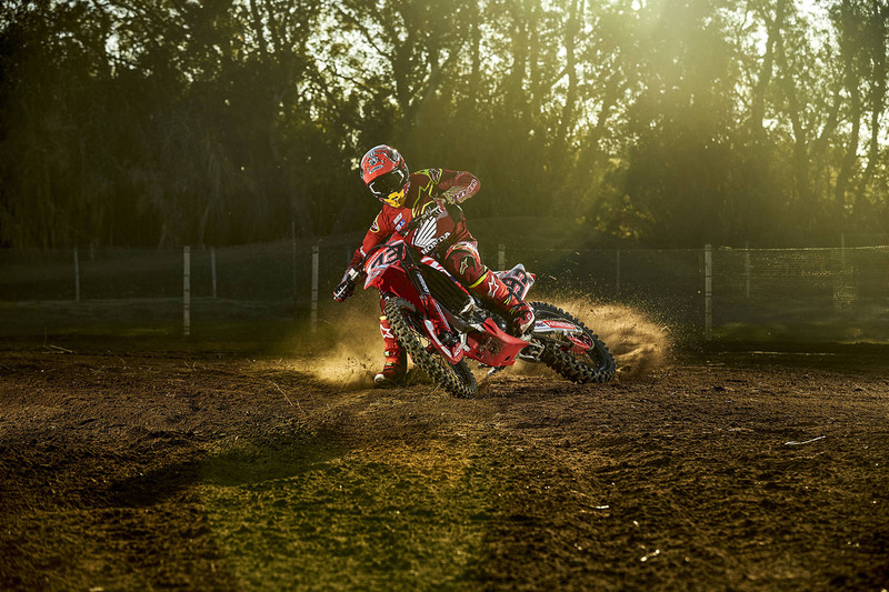 Marc Marquez berlatih motocross di Cervera, Spanyol