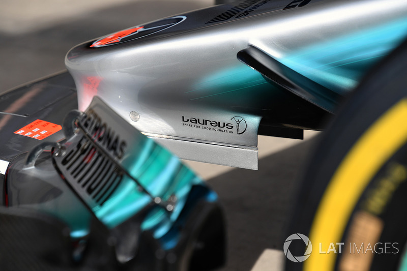 Nez de la Mercedes-Benz F1 W08