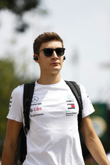 George Russell, pilote de développement Mercedes